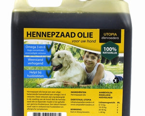 Utopia Hennepzaad Olie 1 Ltr