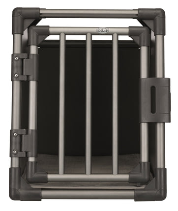 Trixie Vervoersbox Aluminium Grafiet S 61X48X56 Cm
