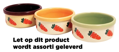 Rosewood Options Voerbak Wortel Design Assorti 12,5 Cm
