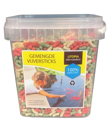 Utopia Gemengde Vijversticks 250 Gr