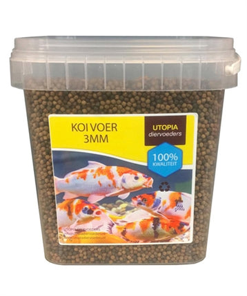 Utopia Koi Voer 6 Mm 1 Kg 2,5 Ltr