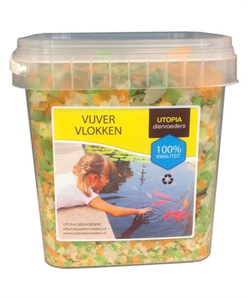 Utopia Vijver Vlokken 325 Gr 2,5 Ltr