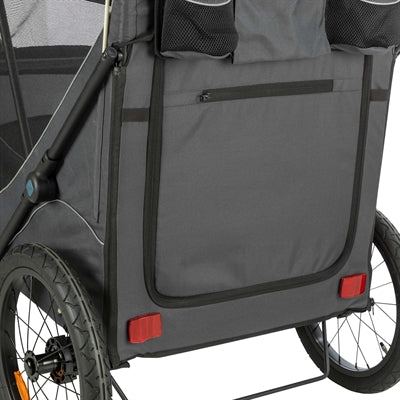 Trixie Hondenfietskar Opvouwbaar Grijs 103X74X95 Cm
