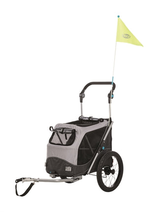 Trixie Hondenfietskar Opvouwbaar Grijs 103X74X95 Cm