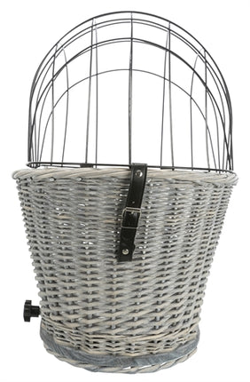 Trixie Fietsmand Bagagedrager Met Rooster Grijs 55X35X49 Cm
