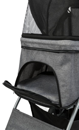 Trixie Hondenbuggy Grijs 47X80X100 Cm Tot 15 Kg
