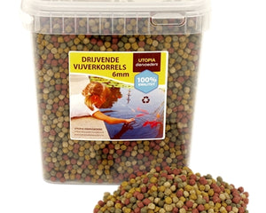Utopia Diertotaal Vijverkorrel Drijvend 6 Mm 2 Kg