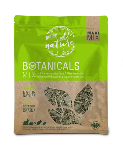 Bunny Nature Botanicals Maxi Mix Pepermuntblad / Kamillebloesem 400 Gr