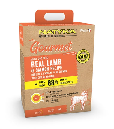 Natyka Gourmet Adult Lamb / Salmon 9 Kg