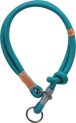 Trixie Halsband Hond Be Nordic Halfslip Petrol / Lichtgrijs 55X1,3 Cm