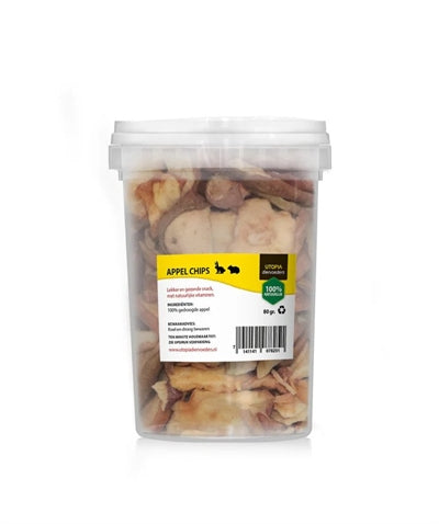 Utopia Appel Chips 80 Gr