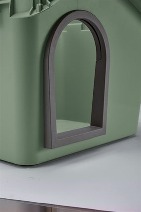 Imac Hondenhok Zeus 70 2Nd Life Gerecycled Groen 72X62X62,5 Cm