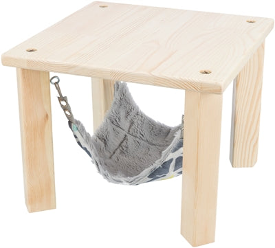 Trixie Schuilplaats Met Hangmat Sunny Assorti / Grijs 28X28X24 Cm