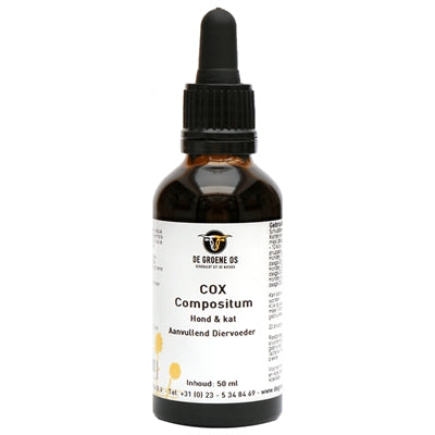 De Groene Os Cox Compositum Hond / Kat 50 Ml