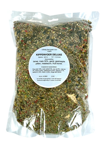 De Vries Kippenvoer Deluxe 2 Kg