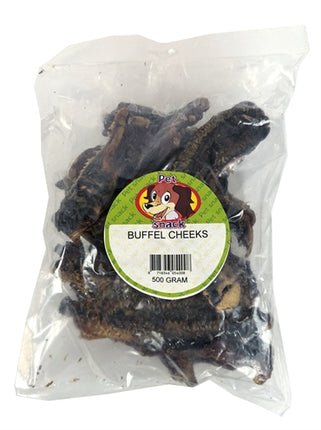 Petsnack Buffel Cheeks 500 Gr