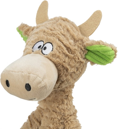 Trixie Hondenspeelgoed Koe Pluche Touw 50 Cm