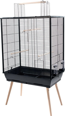 Zolux Vogelkooi Neo Jili Xl Zwart 81X48X132 Cm