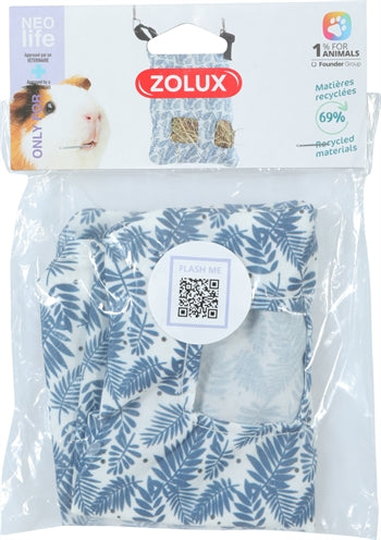Zolux Neolife Hooizak Cavia Blauw 20X25 Cm