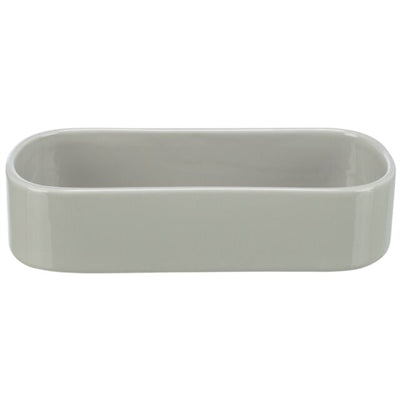 Trixie Voerbak / Drinkbak Ovaal Keramiek Assorti 22X10 Cm 600 Ml