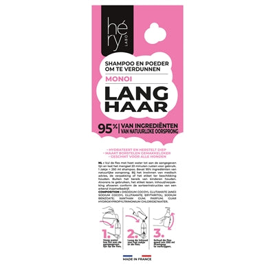 Hery Shampoo Poeder Langharige Vacht 25 Gr