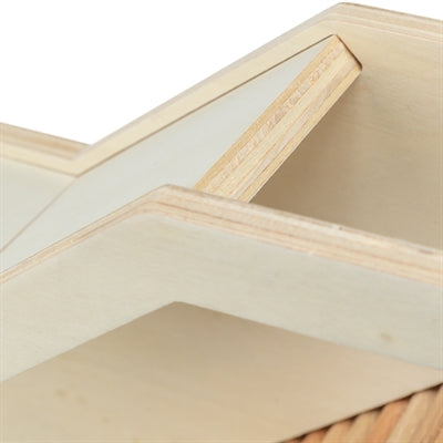 Trixie Observatiebox Muis / Hamster Met Tunnel Onbehandeld Hout 36X17 Cm
