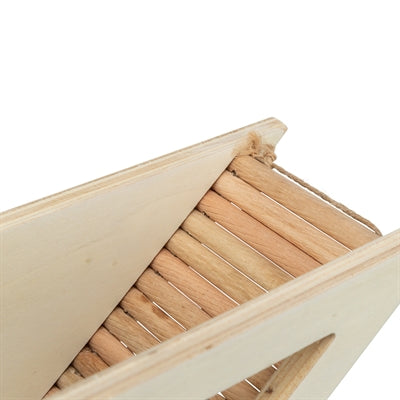 Trixie Observatiebox Muis / Hamster Met Tunnel Onbehandeld Hout 36X17 Cm