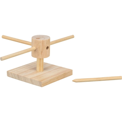 Trixie Voer Draaimolen Onbehandeld Hout 22X22X8 Cm