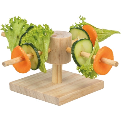 Trixie Voer Draaimolen Onbehandeld Hout 22X22X8 Cm