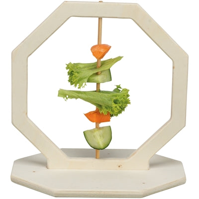 Trixie Voerring Onbehandeld Hout 17X17X12 Cm