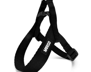 Morso Mini Hondentuig Verstelbaar Gerecycle Zwart 29-38X2,5 Cm