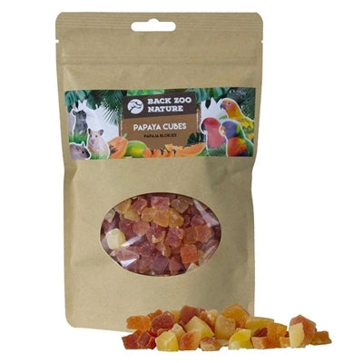 Back Zoo Nature Papaya Cubes 50 Gr