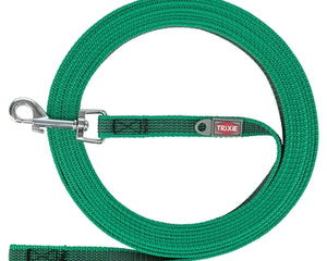 Trixie Sleeplijn Met Rubber Bekleed Zonder Handlus Groen
