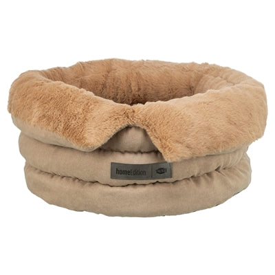 Trixie Hondenmand Liano Soft Rond Zand / Bruin 45X45X20 Cm