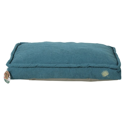 Zolux Hondenkussen Toscane Hoekig Gerecyclede Vulling Blauw 70X50X14 Cm