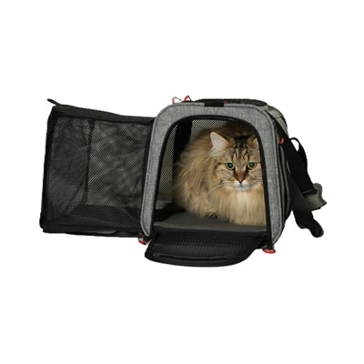 Zolux Reismand Hond / Kat Uitbreidbaar Maximaal 8 Kg Grijs / Zwart  L 58X49X29 Cm <8Kg
