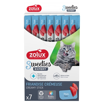 Zolux Sweeties Expert Creamy Stick Tonijn 7X14 Gr