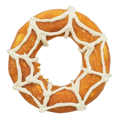 Trixie Halloween Donut Met Kippenborst En Eendenborst 8,5X8,5X2 Cm 70 Gr