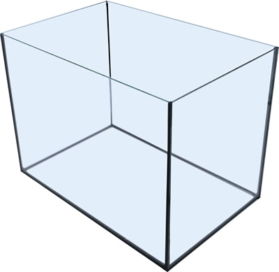 Merkloos Aquarium Met Zwarte Kit 30X20X20 Cm