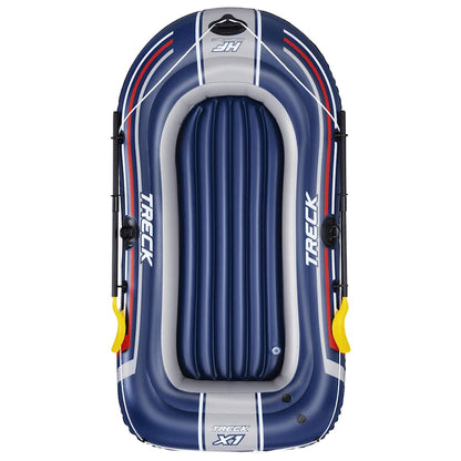 Hydro-Force Opblaasboot met pomp en roeispanen blauw