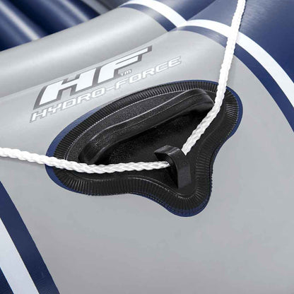 Hydro-Force Opblaasboot met pomp en roeispanen blauw
