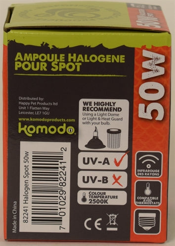 Komodo Halogeen Spot Lamp Es 50 Watt