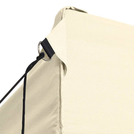 Vouwtent Pop-Up Met 4 Zijwanden 3X4,5 M Wit Crème