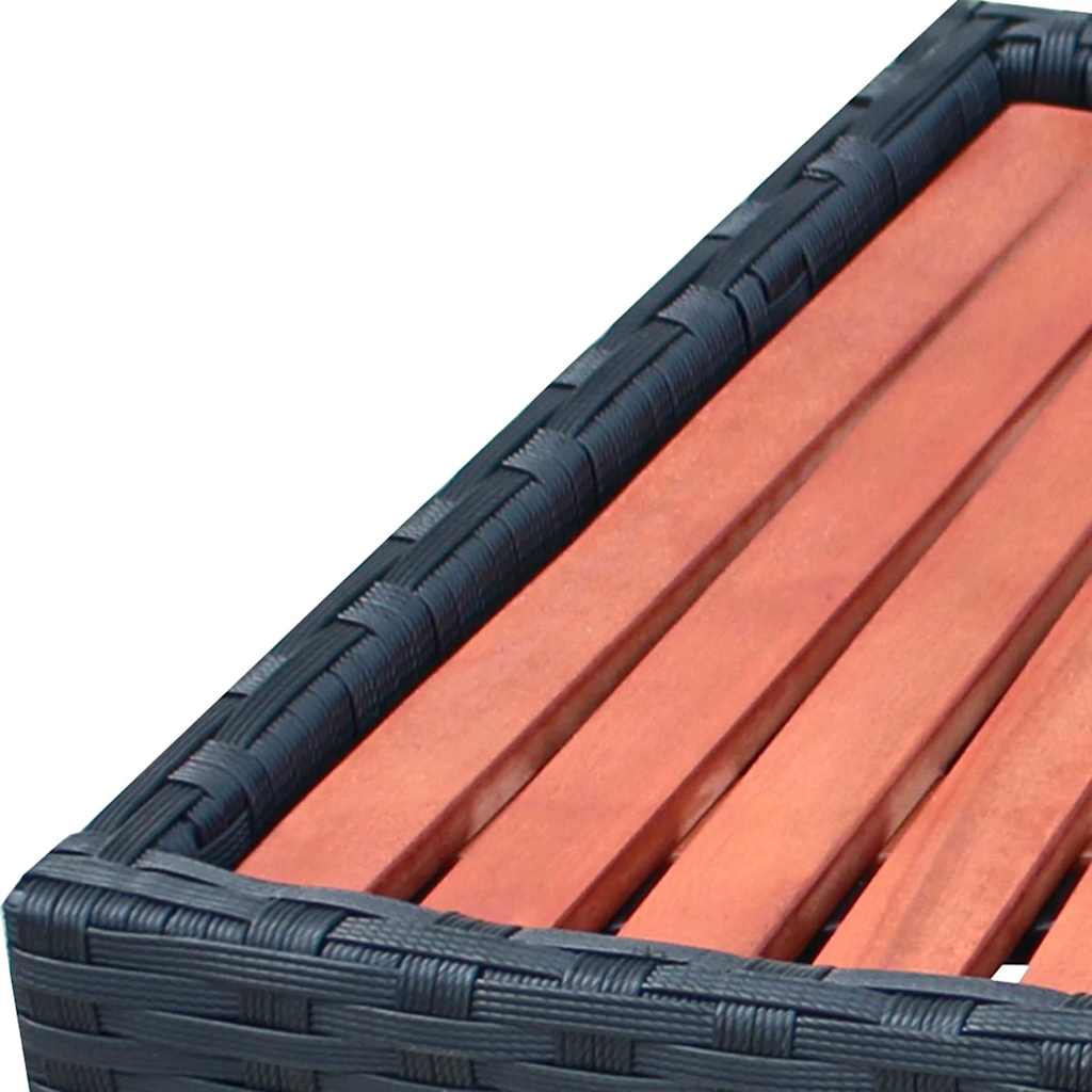 Spatrap 92X45X25 Cm Poly Rattan