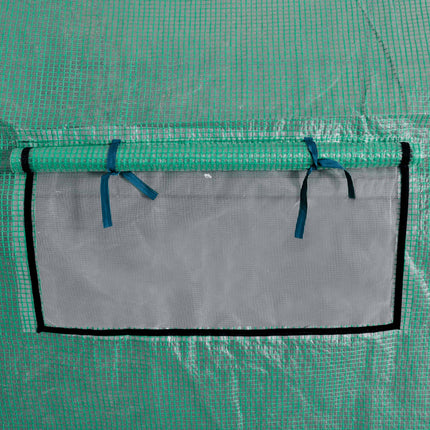 Tuinkas Walk-In Draagbare Polytunnel Met Stalen Frame 18 M²