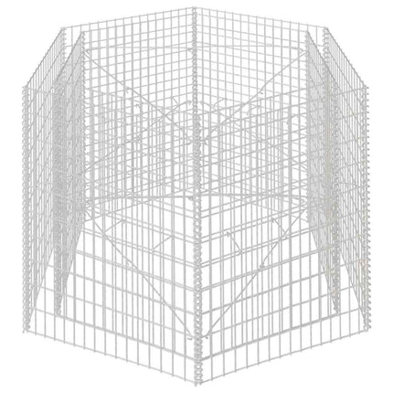 Gabion Plantenbak Verhoogd Zeshoekig