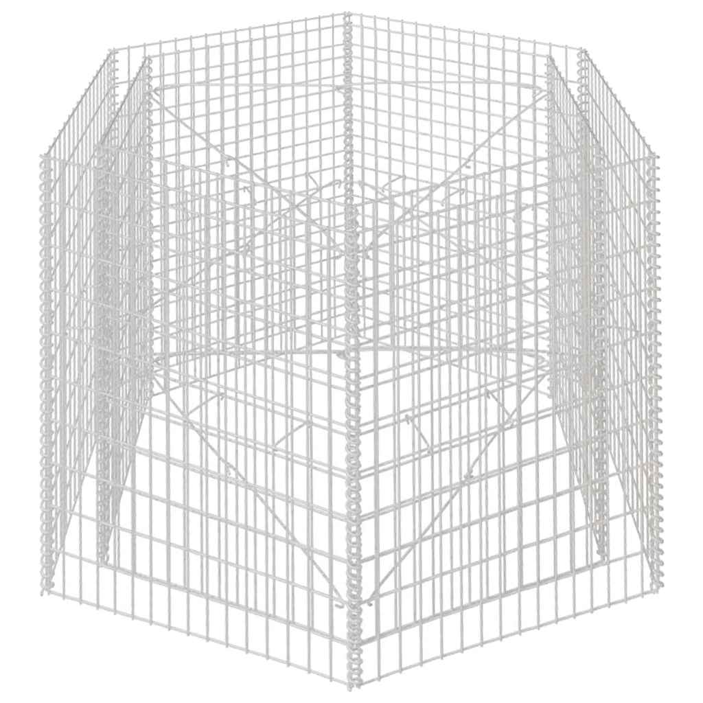 Gabion Plantenbak Verhoogd Zeshoekig