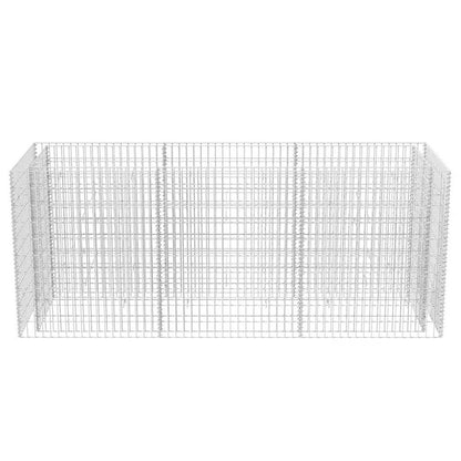 Gabion plantenbak verhoogd 270x90x100 cm staal