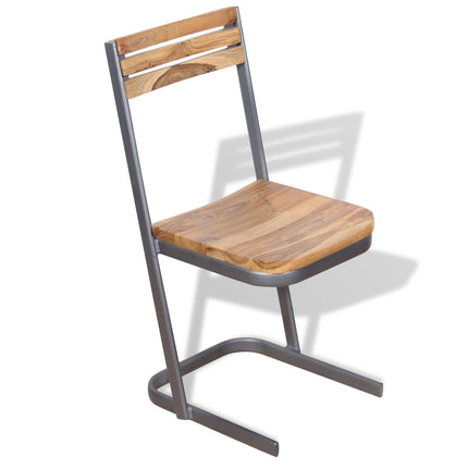 Eetkamerstoelen Massief Teakhout