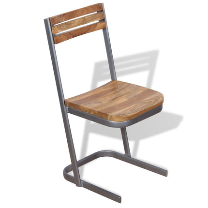 Eetkamerstoelen Massief Teakhout